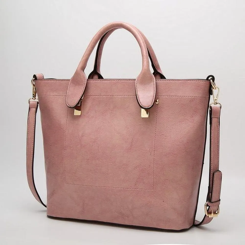 <bold>Tote  / Shoulder Bag  <br>Vegan-Leather