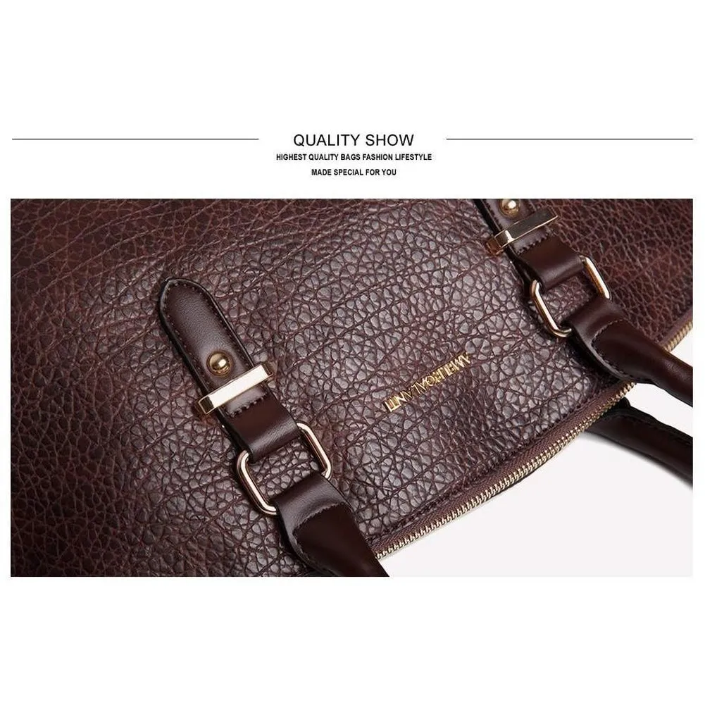 <bold>Tote / Shoulder Bag  <br>Vegan-Leather