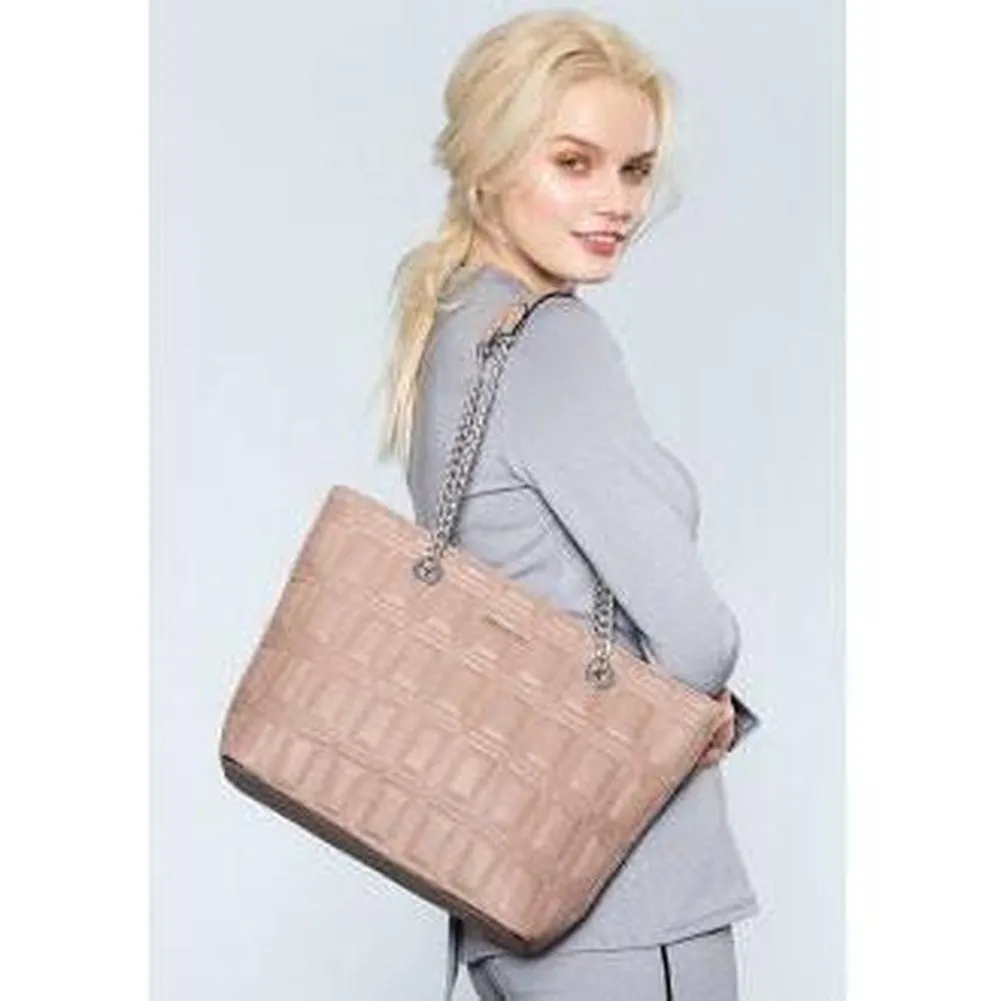 <bold>Tote / Shoulder Bag <br>Vegan-Leather