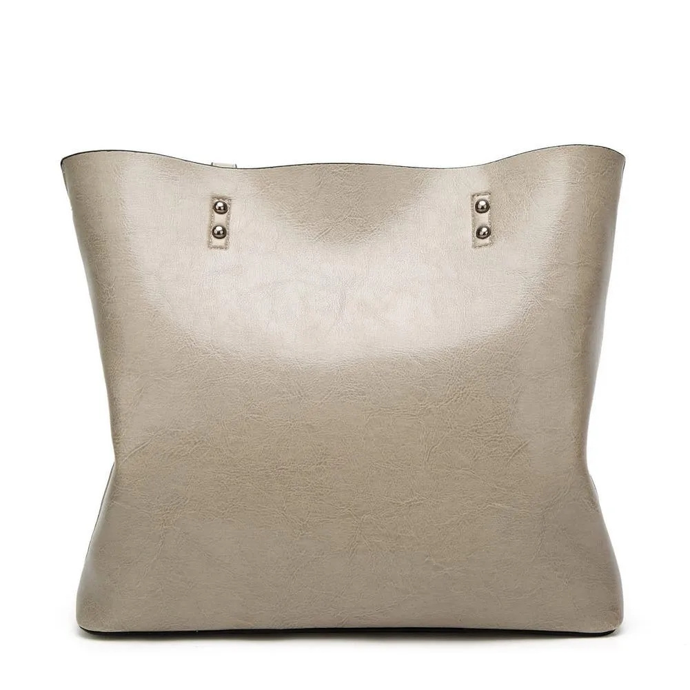 <bold>Tote  / Shoulder Bag  <br>Vegan-Leather