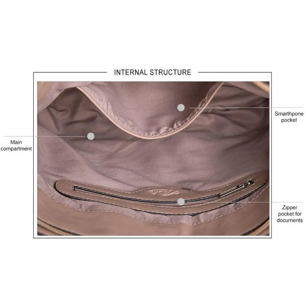 <bold>Tote / Shoulder Bag <br>Vegan-Leather