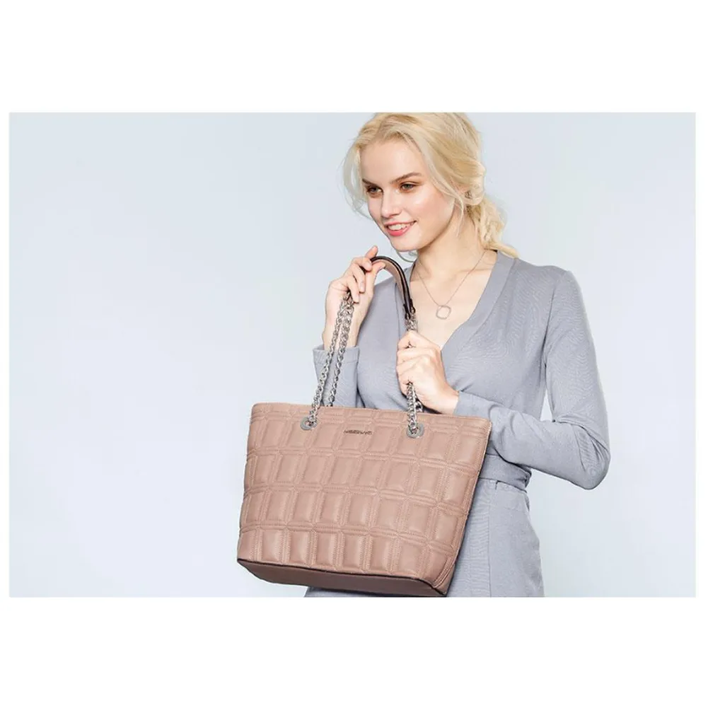 <bold>Tote / Shoulder Bag <br>Vegan-Leather