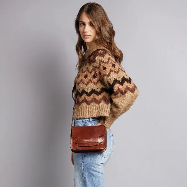 LUCREZIA CROSSBODY LEATHER BAG