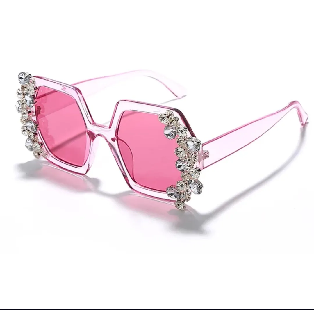 Luxury Diamond  Square oversized Frames