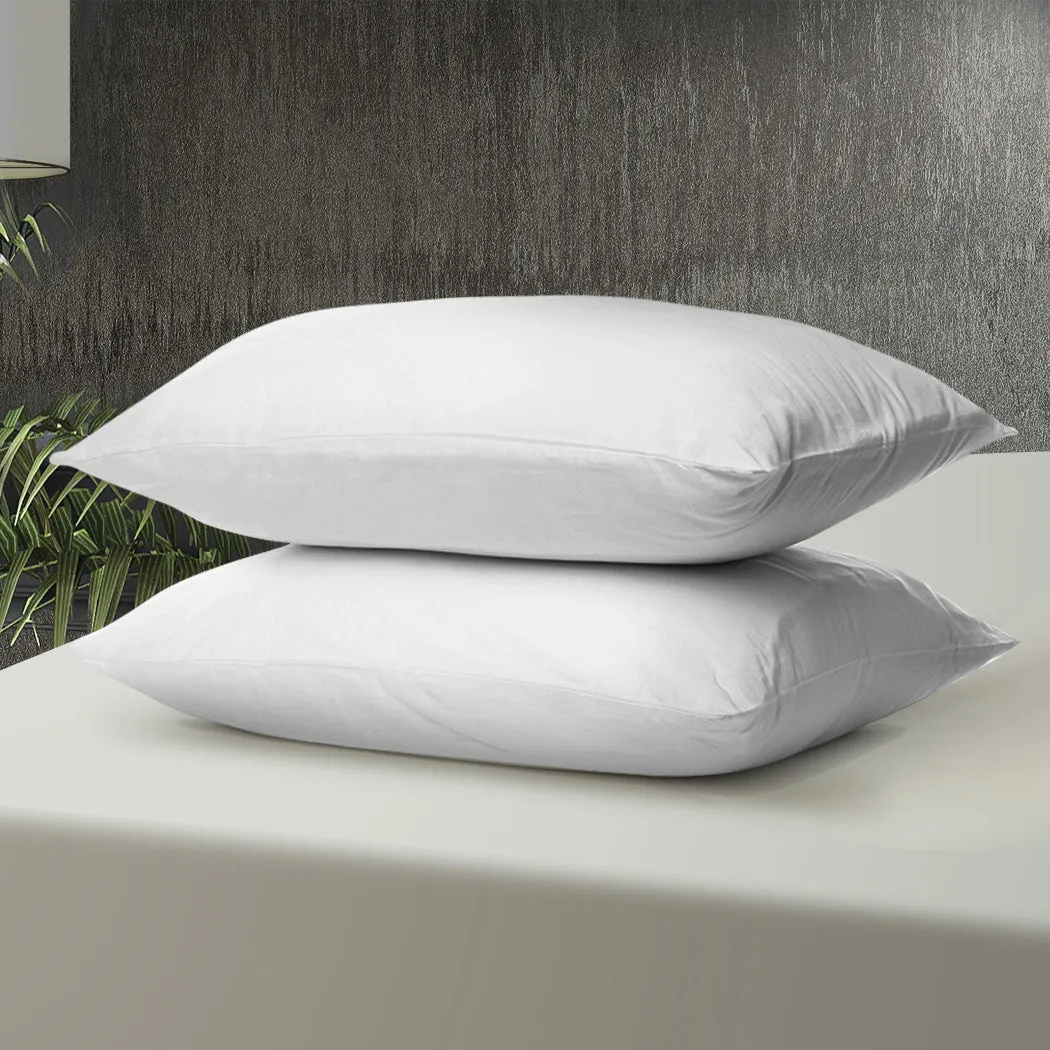 Luxury Goose Feather Pillows - Full Support