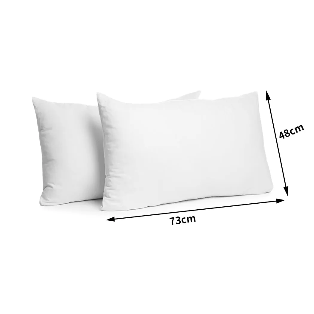 Luxury Goose Feather Pillows - Full Support