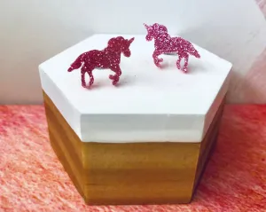 'Magical Unicorn' Mini Stud Earrings