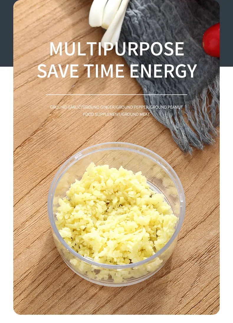 Manual Ginger Garlic Crusher Chopper