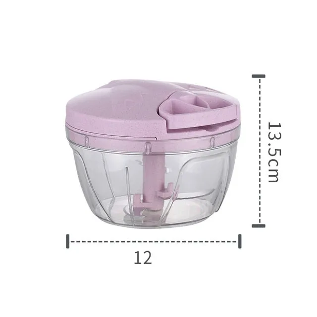 Manual Ginger Garlic Crusher Chopper