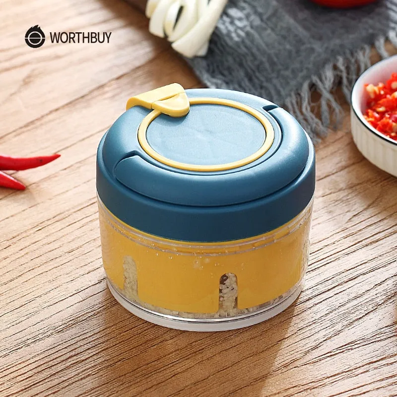 Manual Ginger Garlic Crusher Chopper