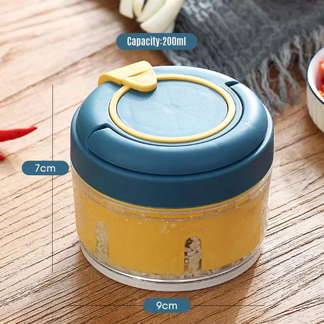 Manual Ginger Garlic Crusher Chopper