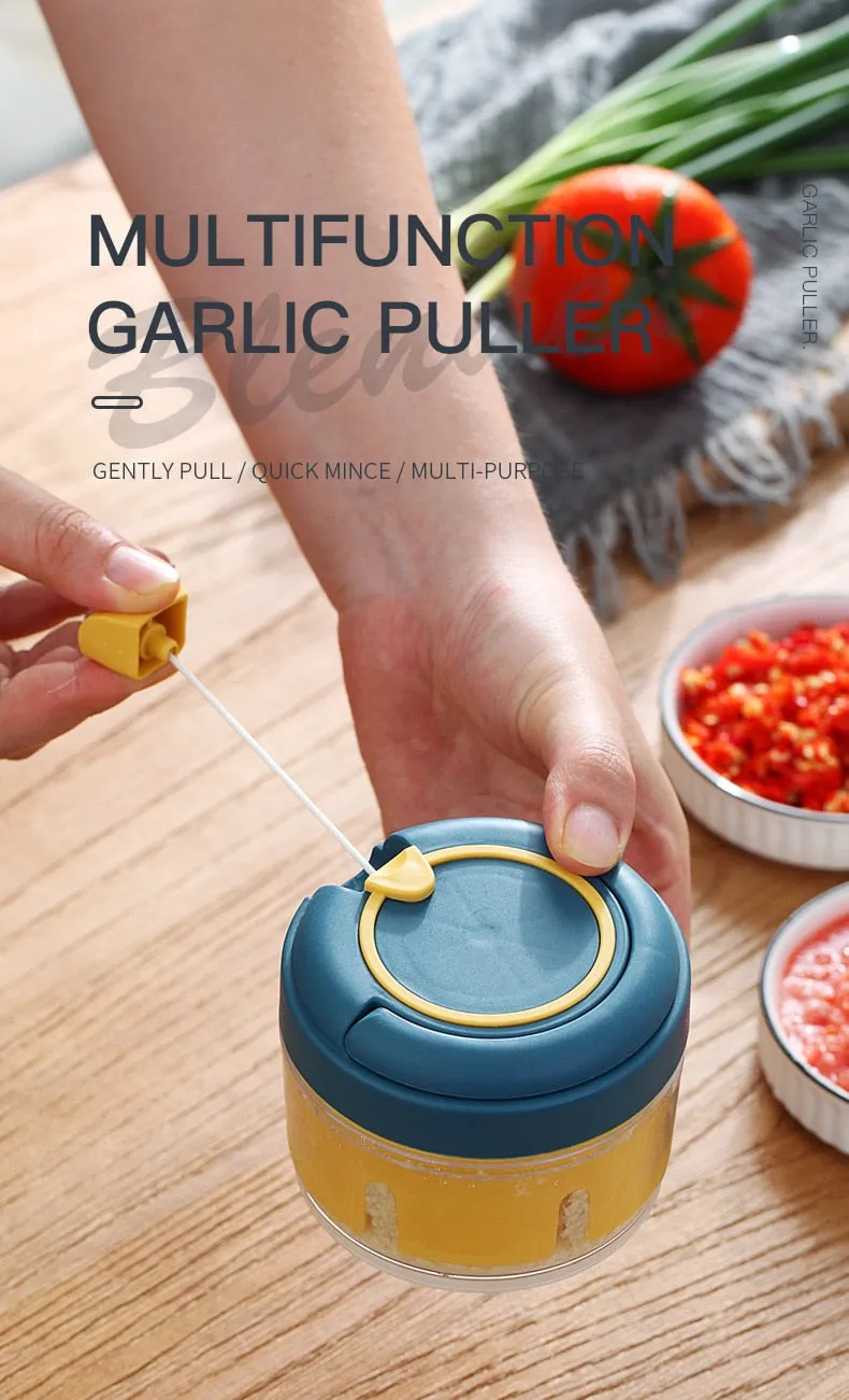 Manual Ginger Garlic Crusher Chopper