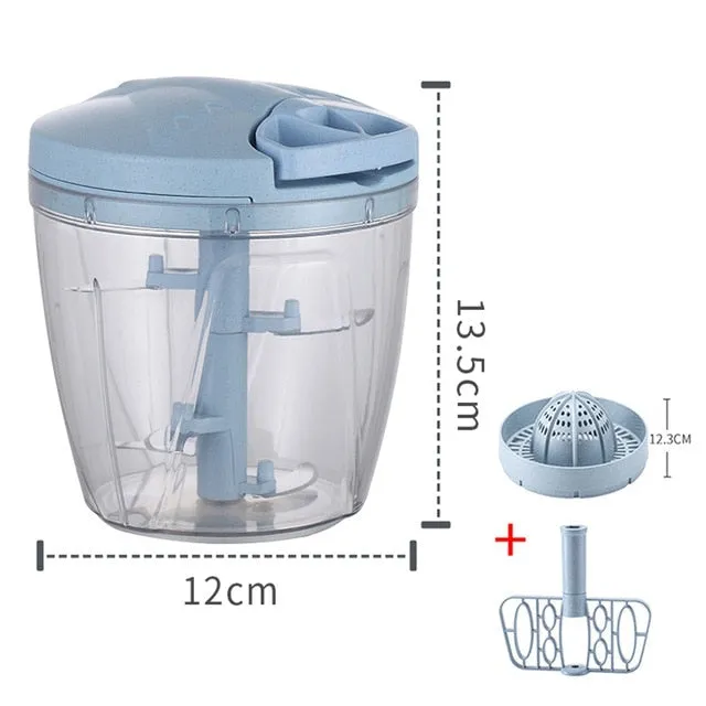 Manual Ginger Garlic Crusher Chopper