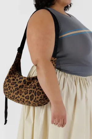 Medium Nylon Crescent Bag