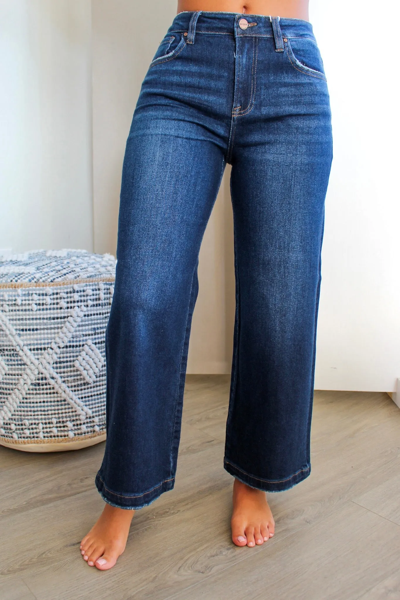 Meredith Wide Leg Jean • Dark Wash