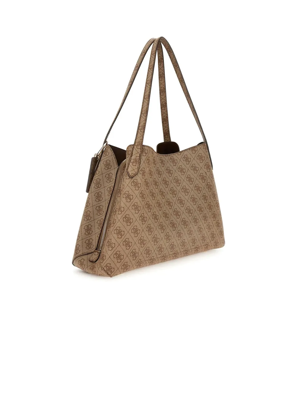 Meridian Girlfriend Satchel - Latte Logo