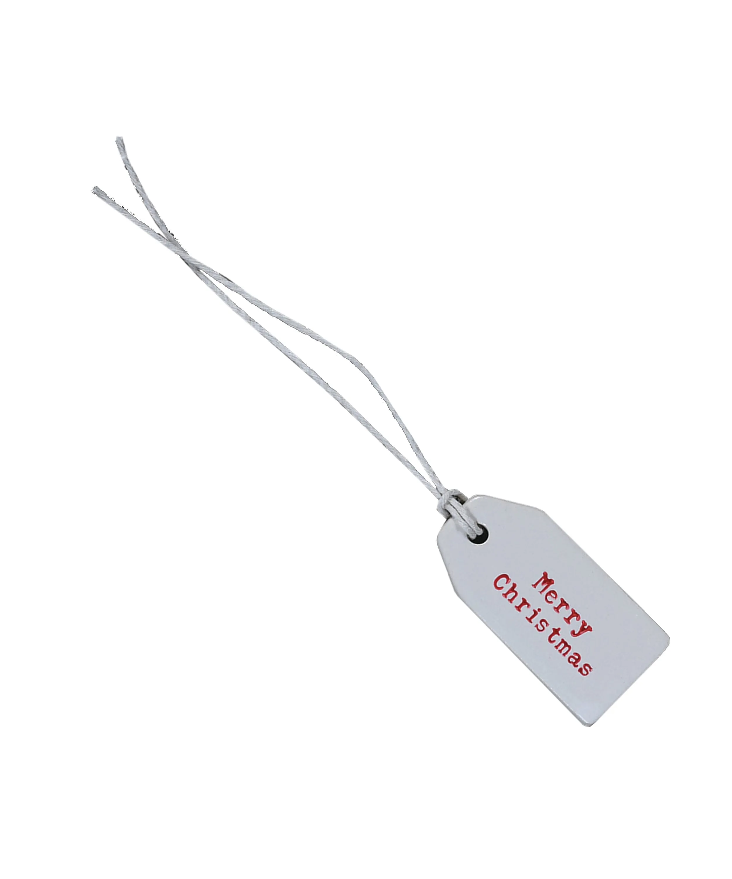 Merry Christmas Ceramic Tag