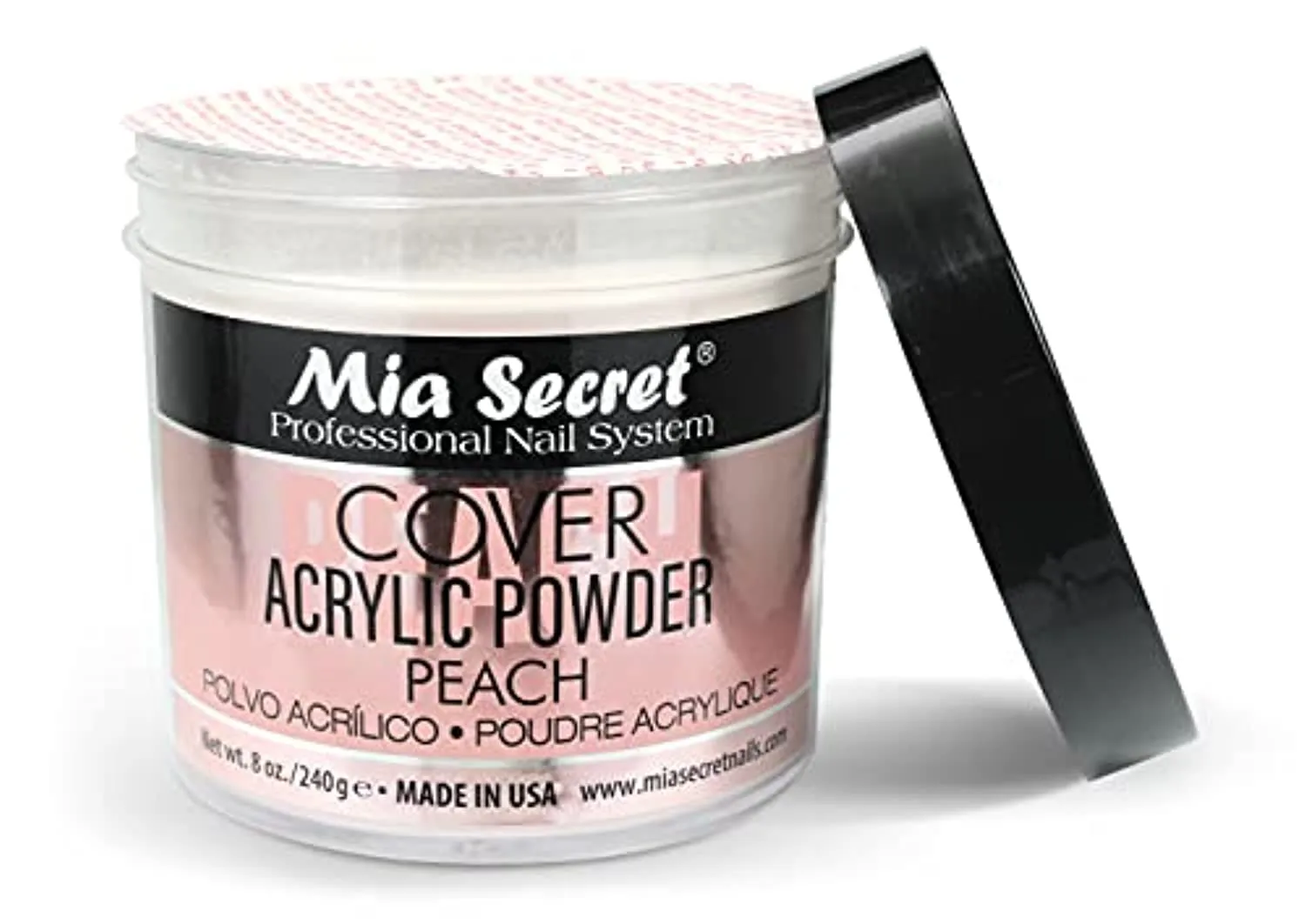 Mia Secret Acrylic Powder Cover Peach 8 oz.