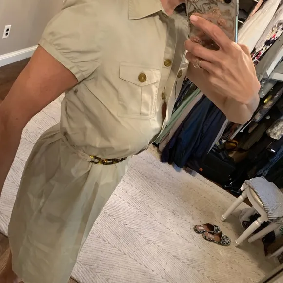 Michael Kors khaki dress