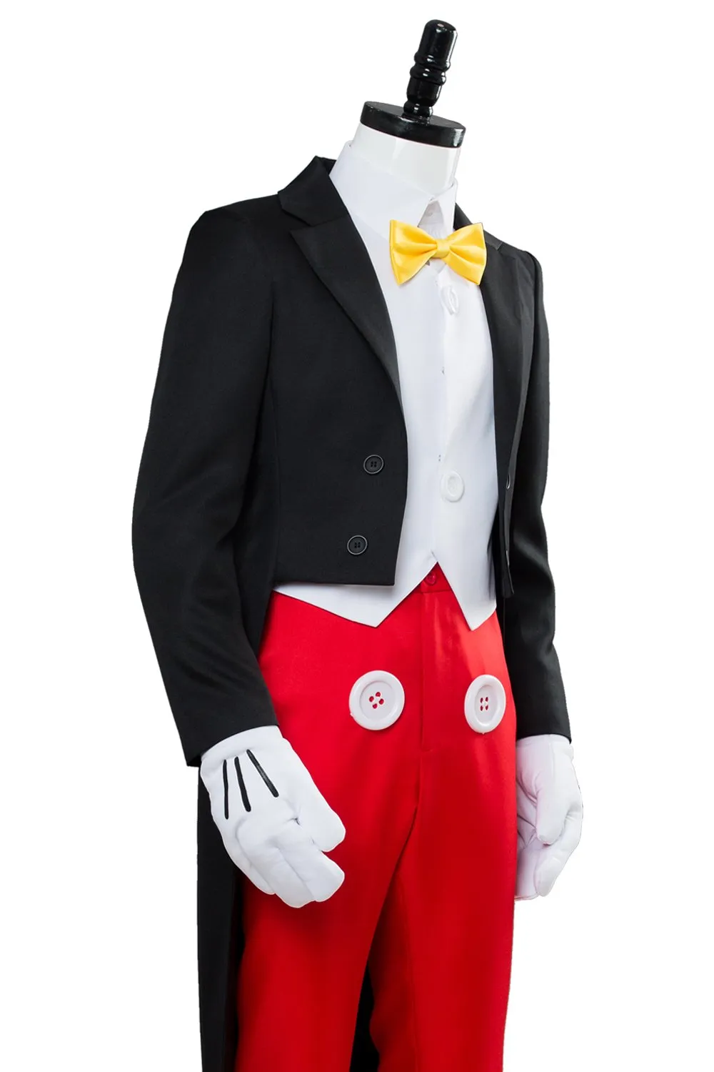 Mickey Mouse Dinner Suit Tuxedo Halloween Cosplay Costume