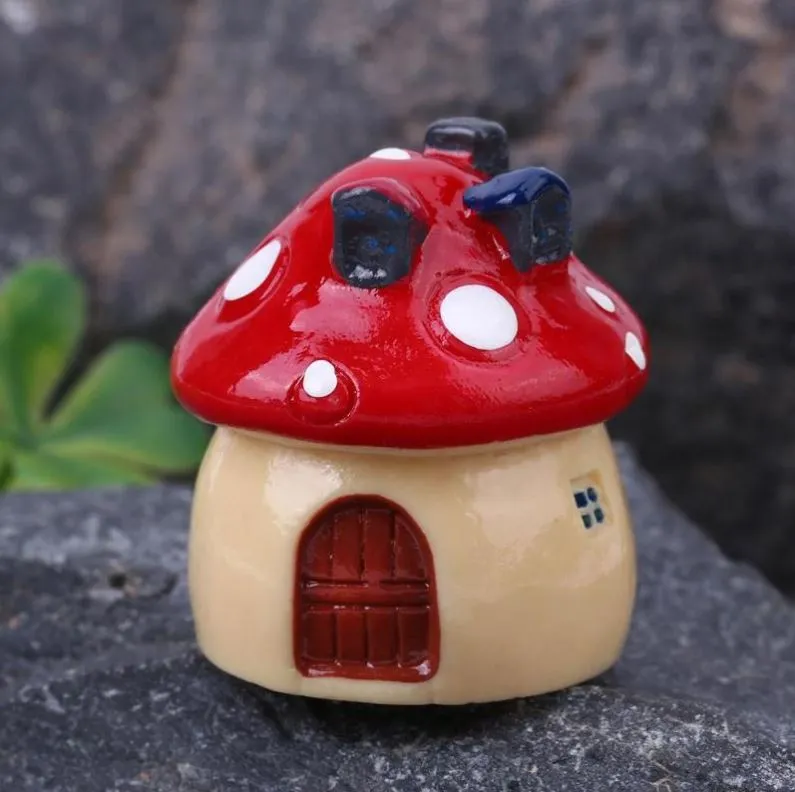 Mini Mushroom Fairy Garden Set