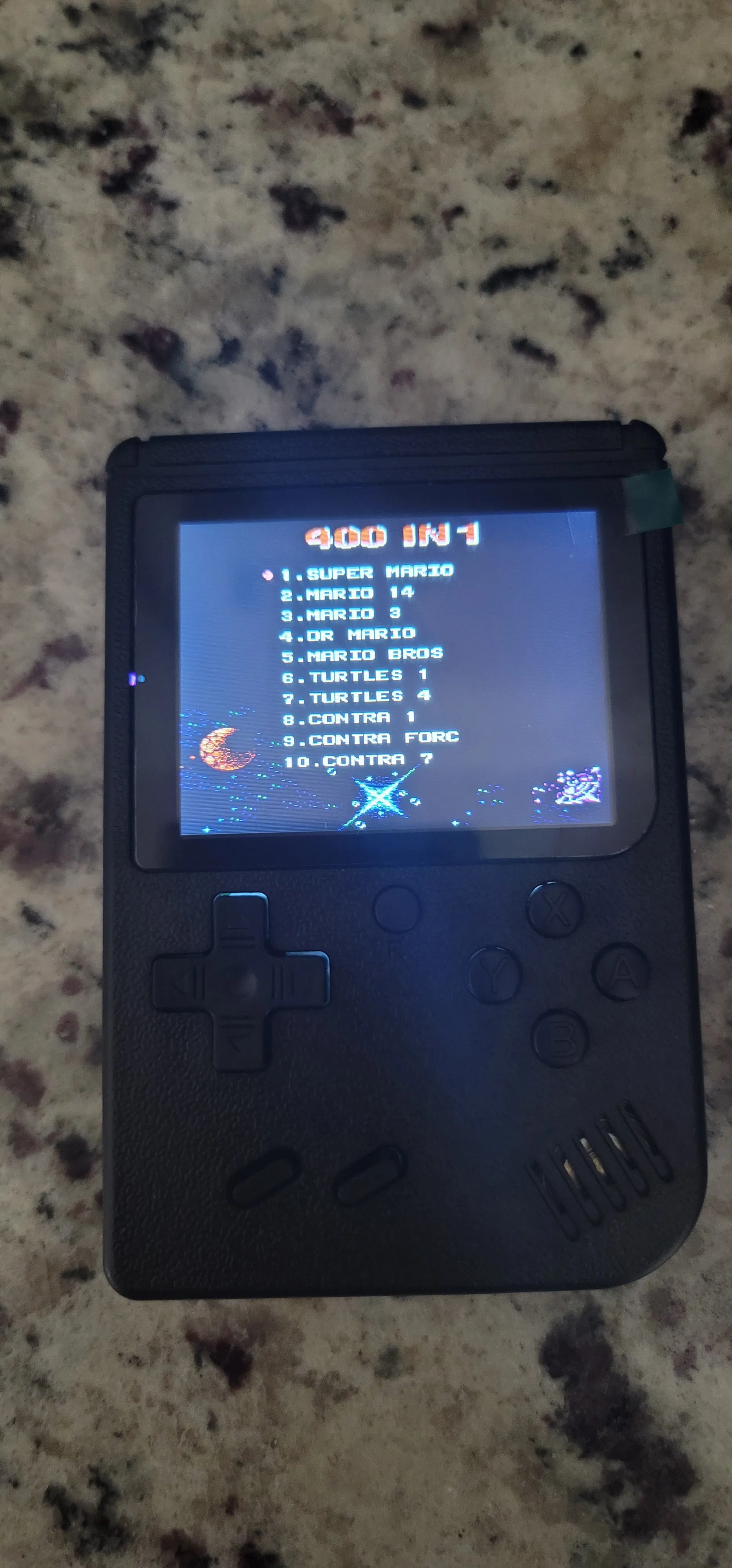 Mini Retro Handheld Game Console (400 Games In 1)