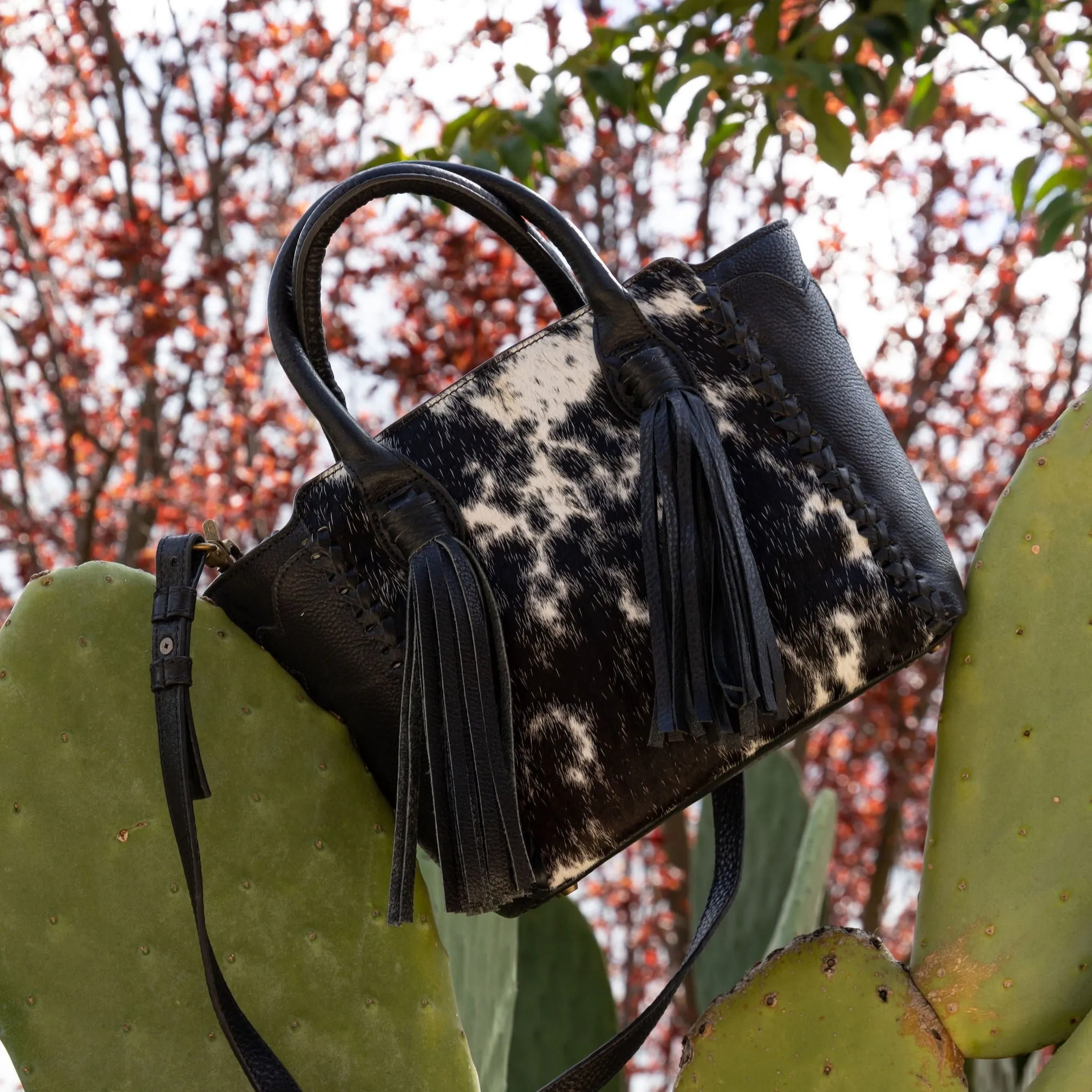Mini Uptown Tassel Tote