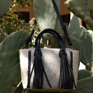 Mini Uptown Tassel Tote