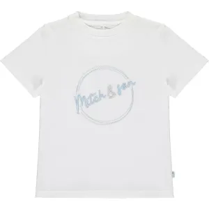 MITCH & SON - Abel Signature T Shirt - White
