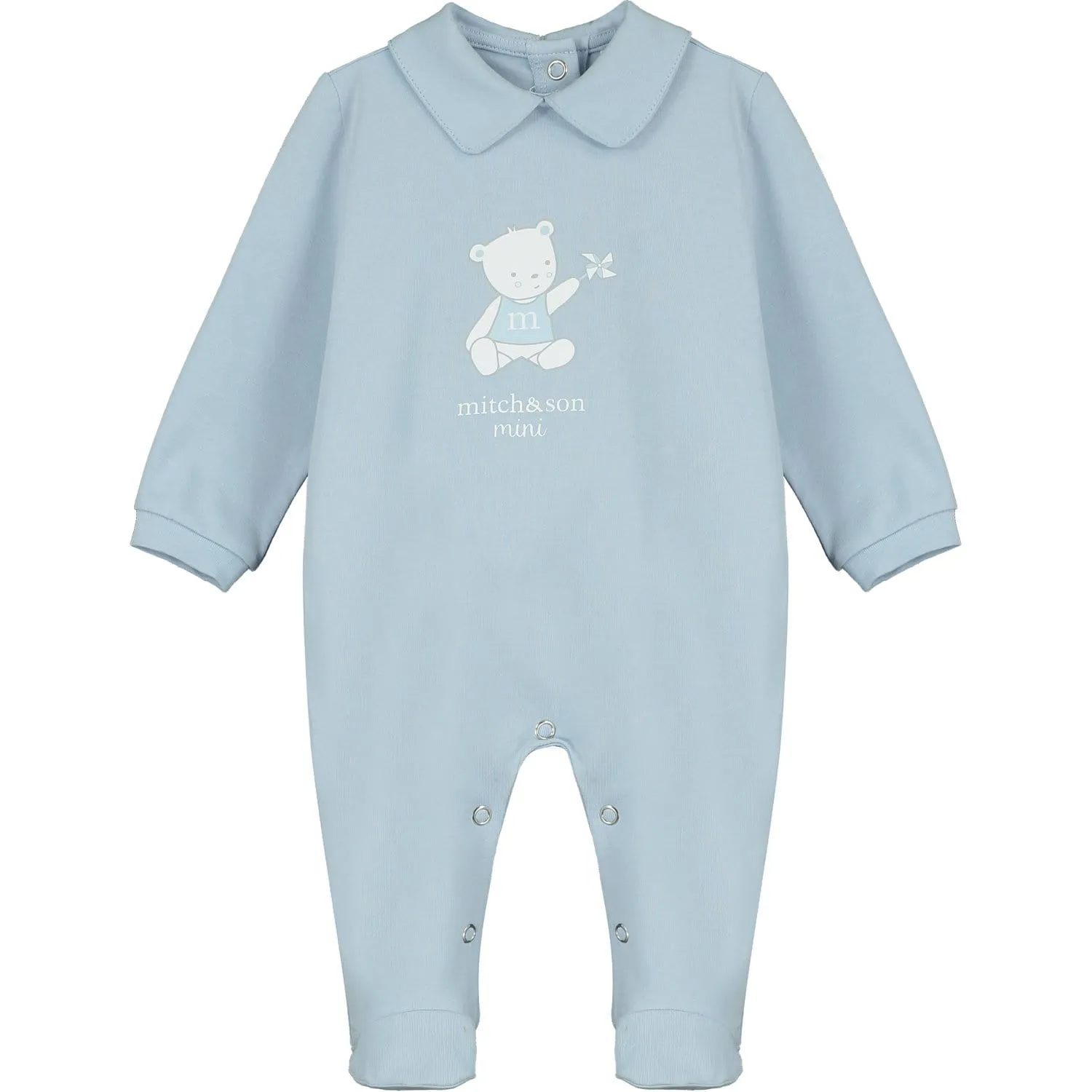 MITCH & SON - Donny Babygrow - Pale Blue