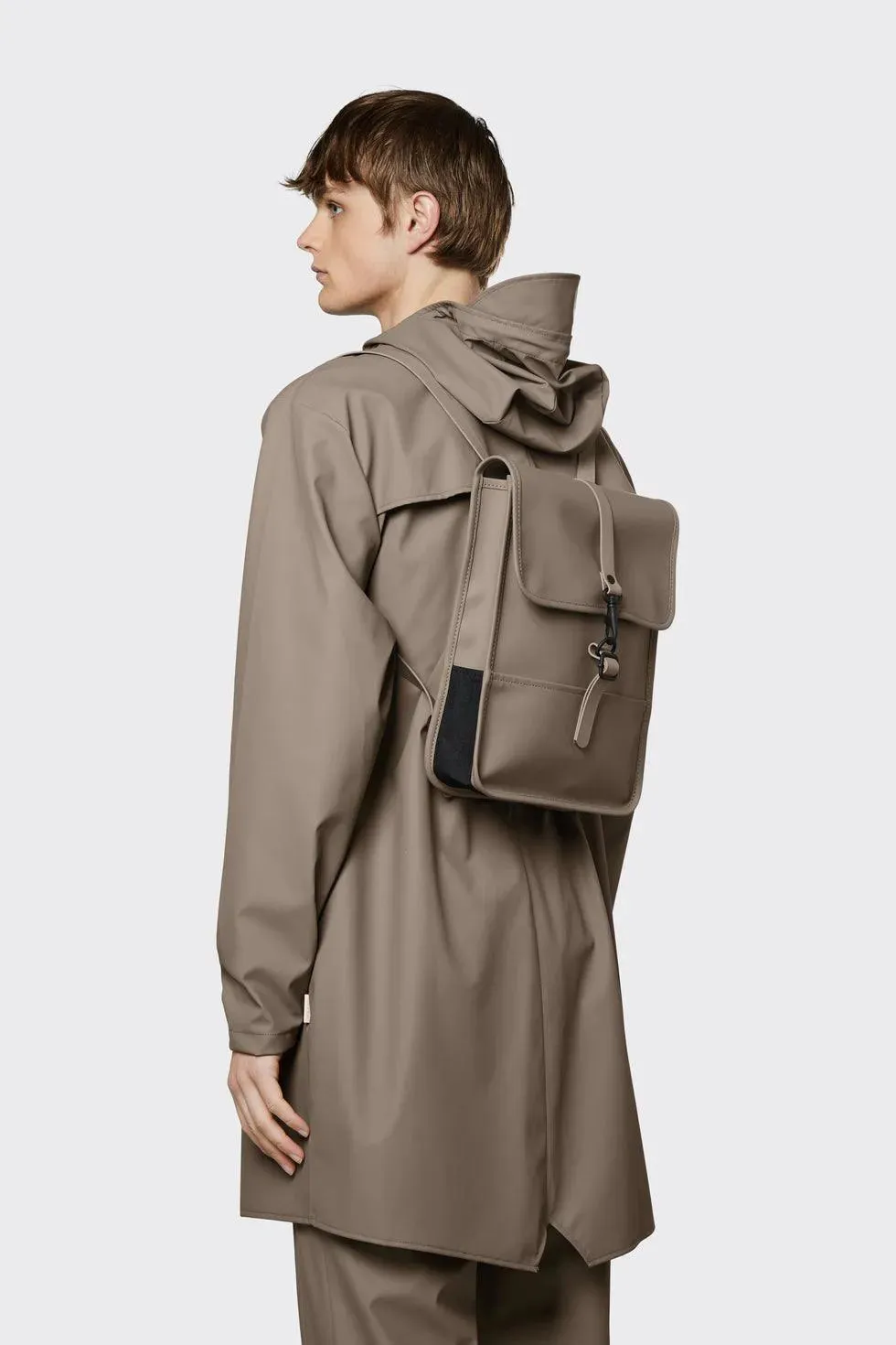 Mochila Backpack Micro Tonal Taupe