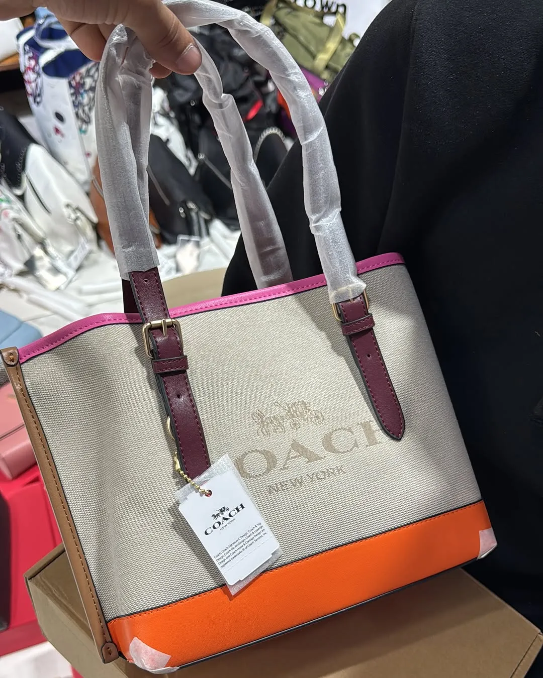 Mollie Tote Leather Bag