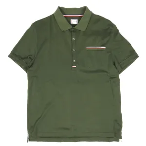 Moncler Gamme Bleu Maglia Polo Size Large