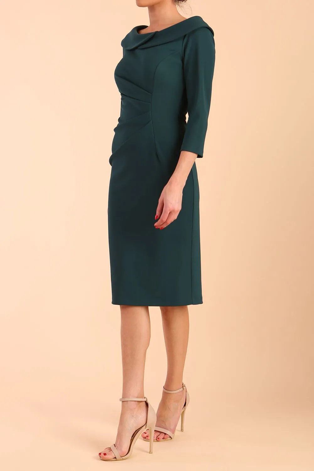 Monique 3/4 Sleeve Pencil Dress