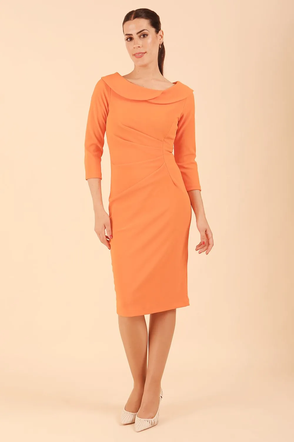 Monique 3/4 Sleeve Pencil Dress