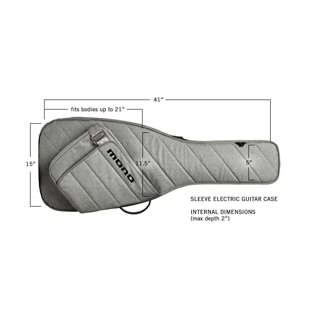 MONO M80 Sleeve Electric Guitar Case, Ash
