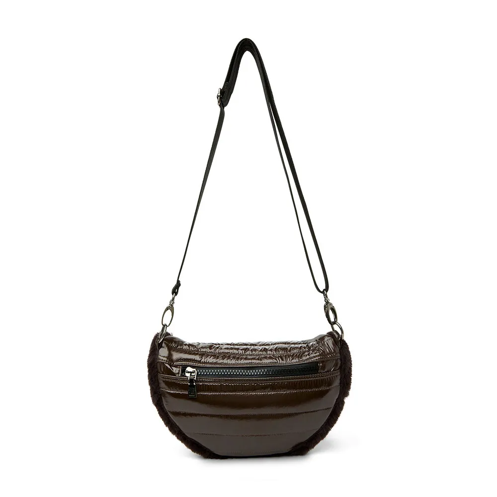 Mood Swing Faux Fur Crossbody Bag