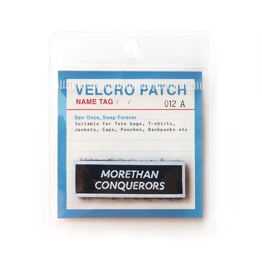 More Than Conquerors {Velcro Tag}