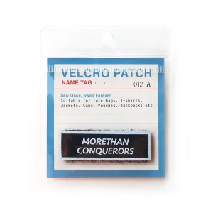 More Than Conquerors {Velcro Tag}