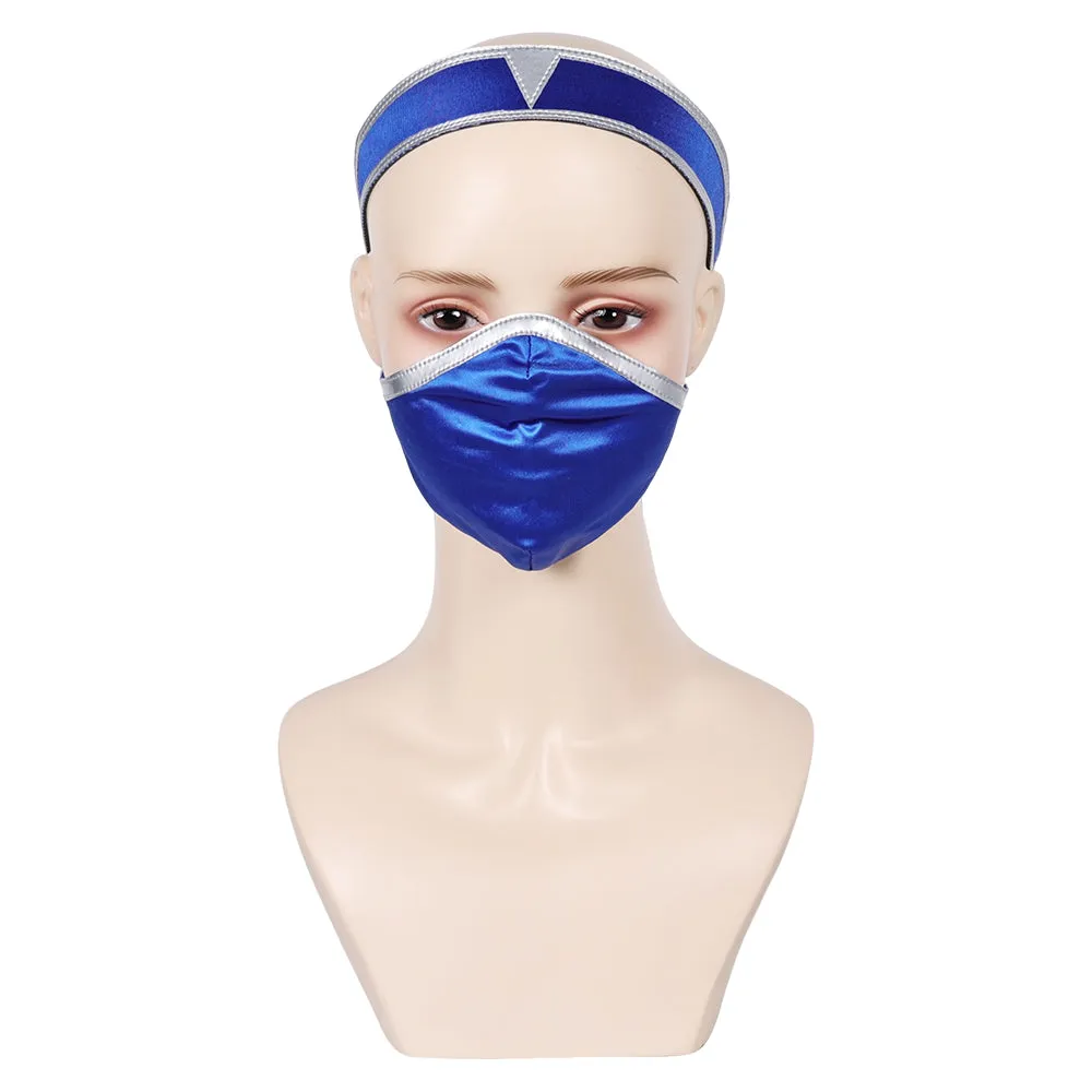 Mortal Kombat 1 Kitana Blue Bikini Cosplay Costume Outfits Halloween Carnival Suit