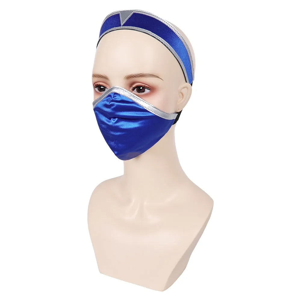 Mortal Kombat 1 Kitana Blue Bikini Cosplay Costume Outfits Halloween Carnival Suit