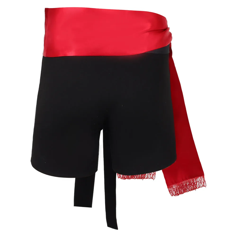 Mortal Kombat Johnny Cage Shorts Waist Protector Cosplay Costume Outfits Halloween Carnival Suit