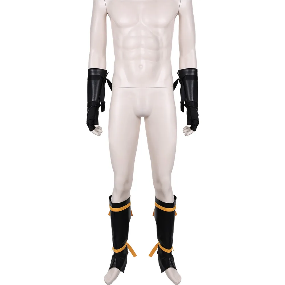 Mortal Kombat Scorpion Game Character Halloween Carnival Cosplay Costume Props