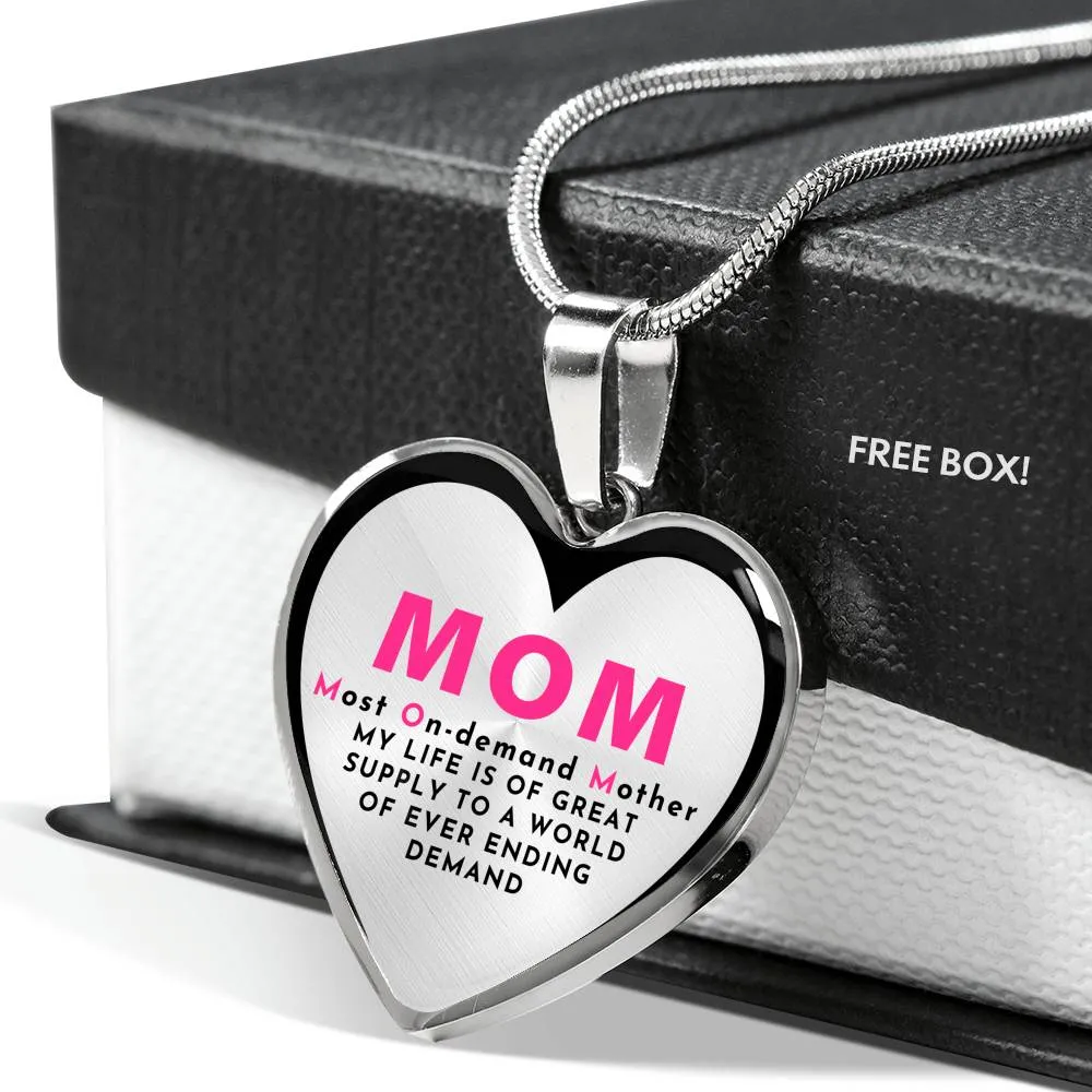 Most On-Demand Mother - Luxury Necklace