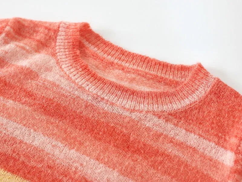 Mother Daughter Matching Trendy Loose Knitwear Sweater