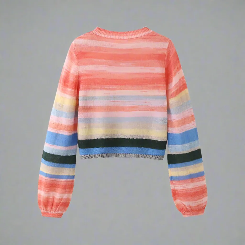Mother Daughter Matching Trendy Loose Knitwear Sweater