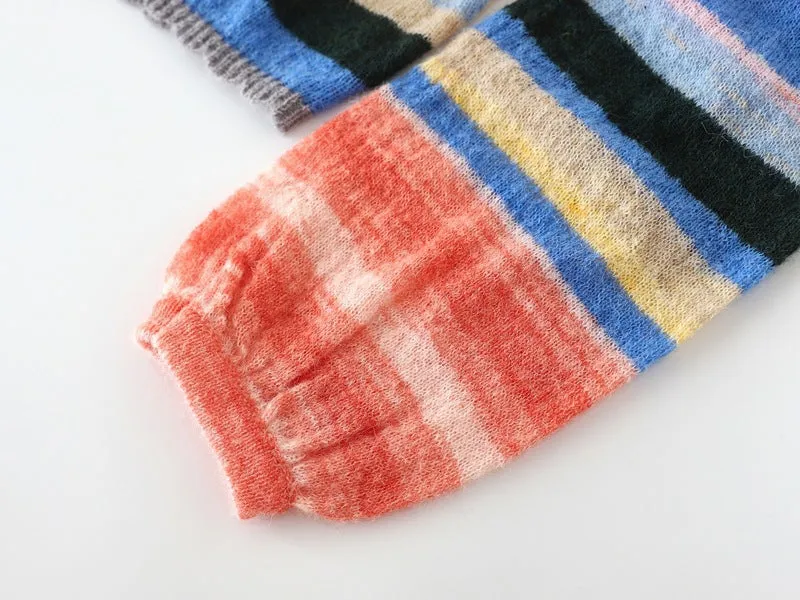 Mother Daughter Matching Trendy Loose Knitwear Sweater