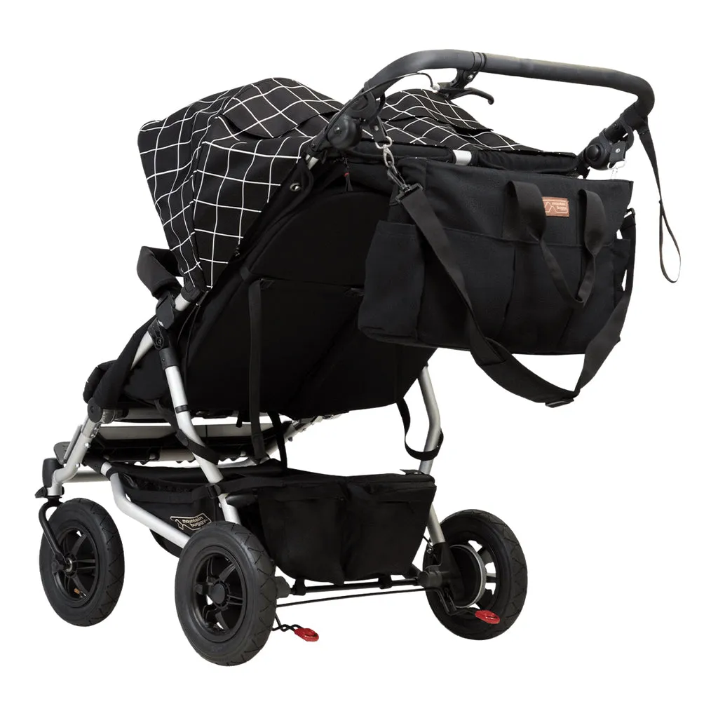 Mountain Buggy Double Satchel (GRID)