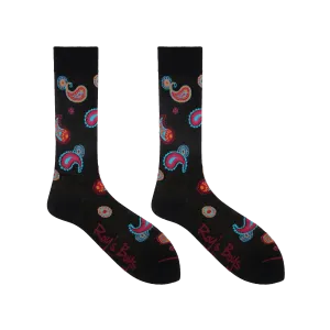 Multi Paisley Premium Socks