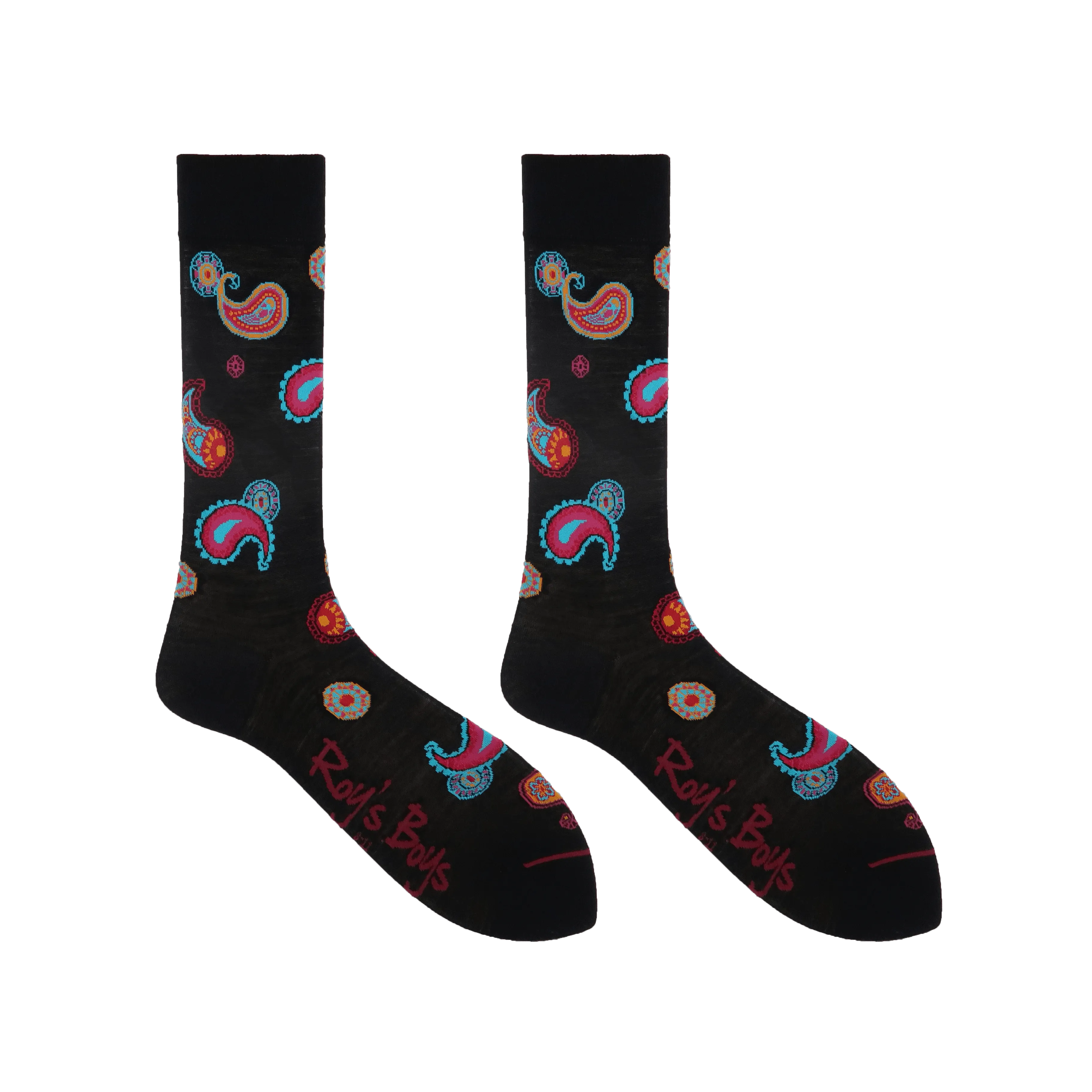 Multi Paisley Premium Socks
